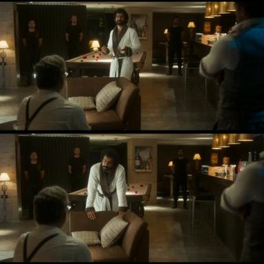 Cobra meme template with Rajiv Rishi (Roshan Mathew)