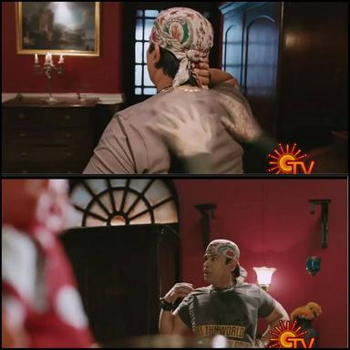 Dhilluku Dhuddu meme template