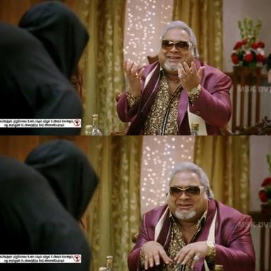 I meme template with Lingesan (Vikram)