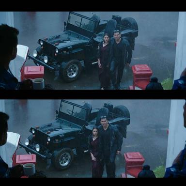 Kaatru Veliyidai meme template with Varun (Karthi) with Dr. Leela (Aditi Rao Hydari)