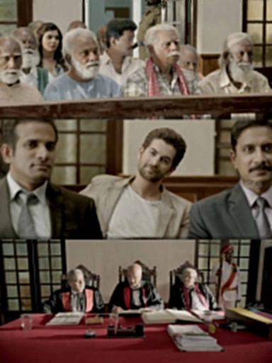 Kaththi meme template with Kathiresan / Jeevanandham (Vijay)