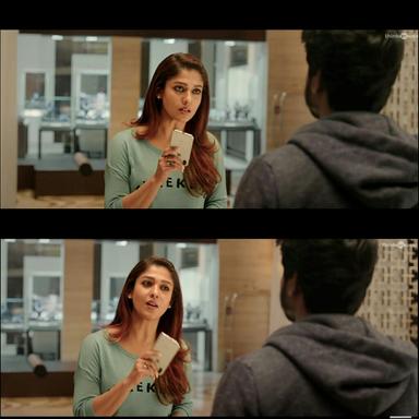 Mr. Local meme template with Manohar (Sivakarthikeyan) with Keerthana Vasudevan (Nayanthara)