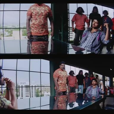 Pokkiri meme template with DSP Satyamoorthy IPS (Tamizh) (Vijay)