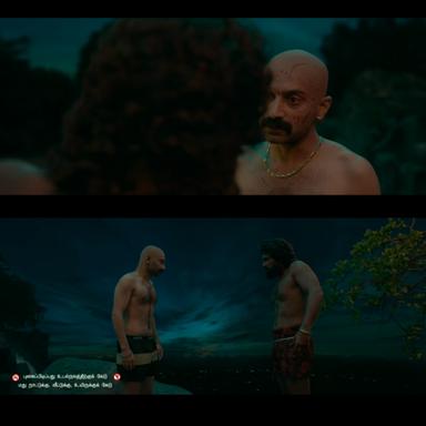 Pushpa: The Rise - Part 1 meme template with Pushpa Raj (Allu Arjun) with Kesava (Jagadeesh Prathap Bandari) with Bhanwar Singh Shekhawat (Fahadh Faasil)