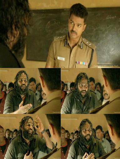 Theri meme template with Joseph Kuruvilla/Vijay Kumar/ Dharmeshwar (Vijay)