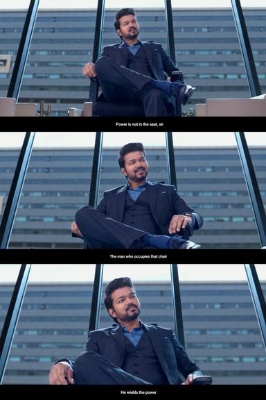 Varisu meme template with Vijay Rajendran (Vijay)