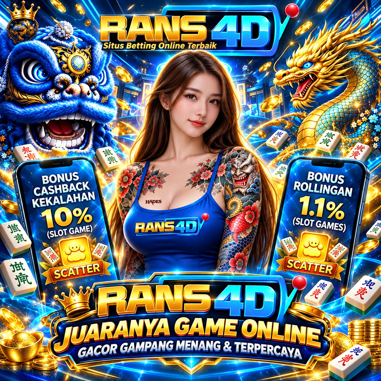 RANS4D | Juaranya Game Online Gacor Gampang Menang & Terpercaya