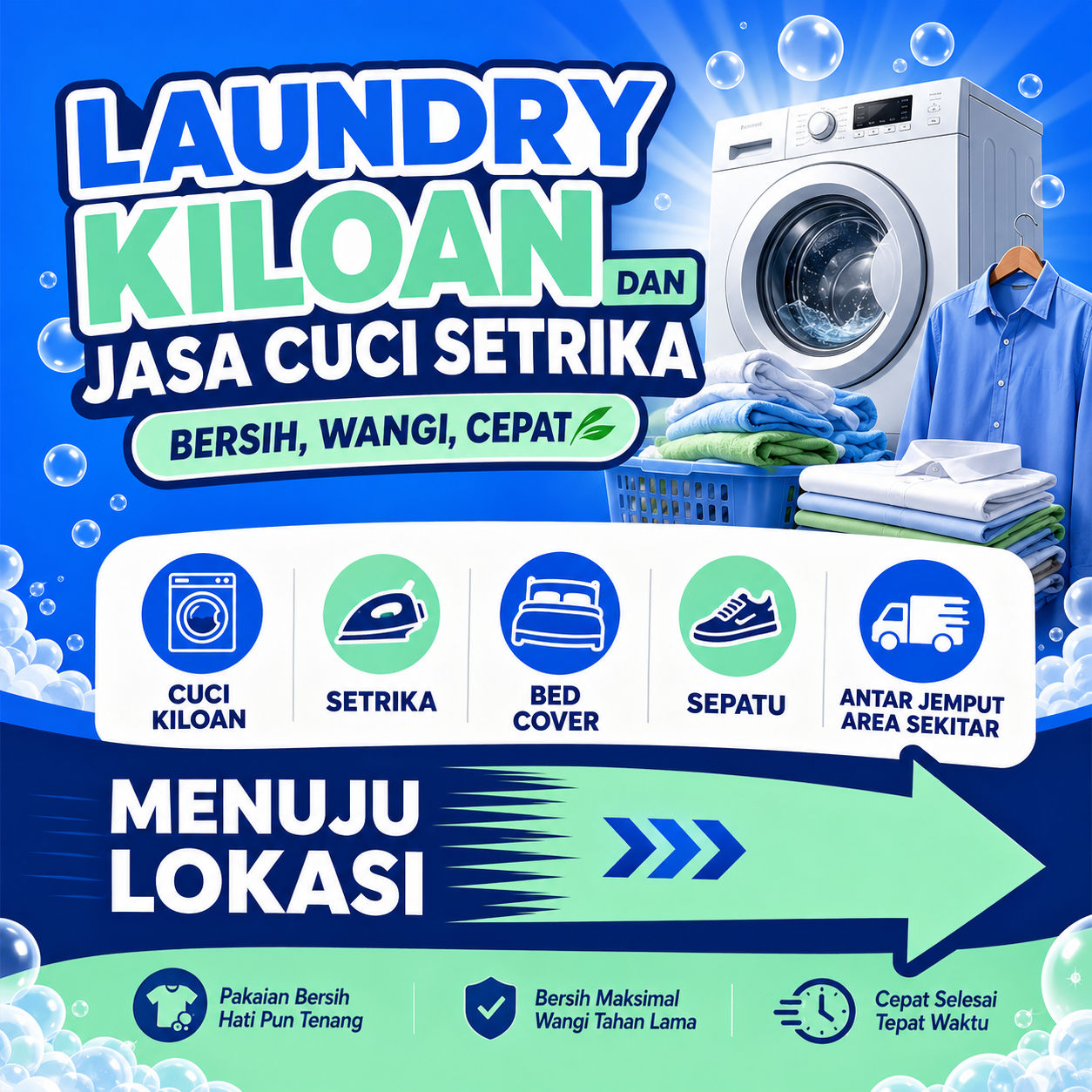 Contoh Banner Laundry
