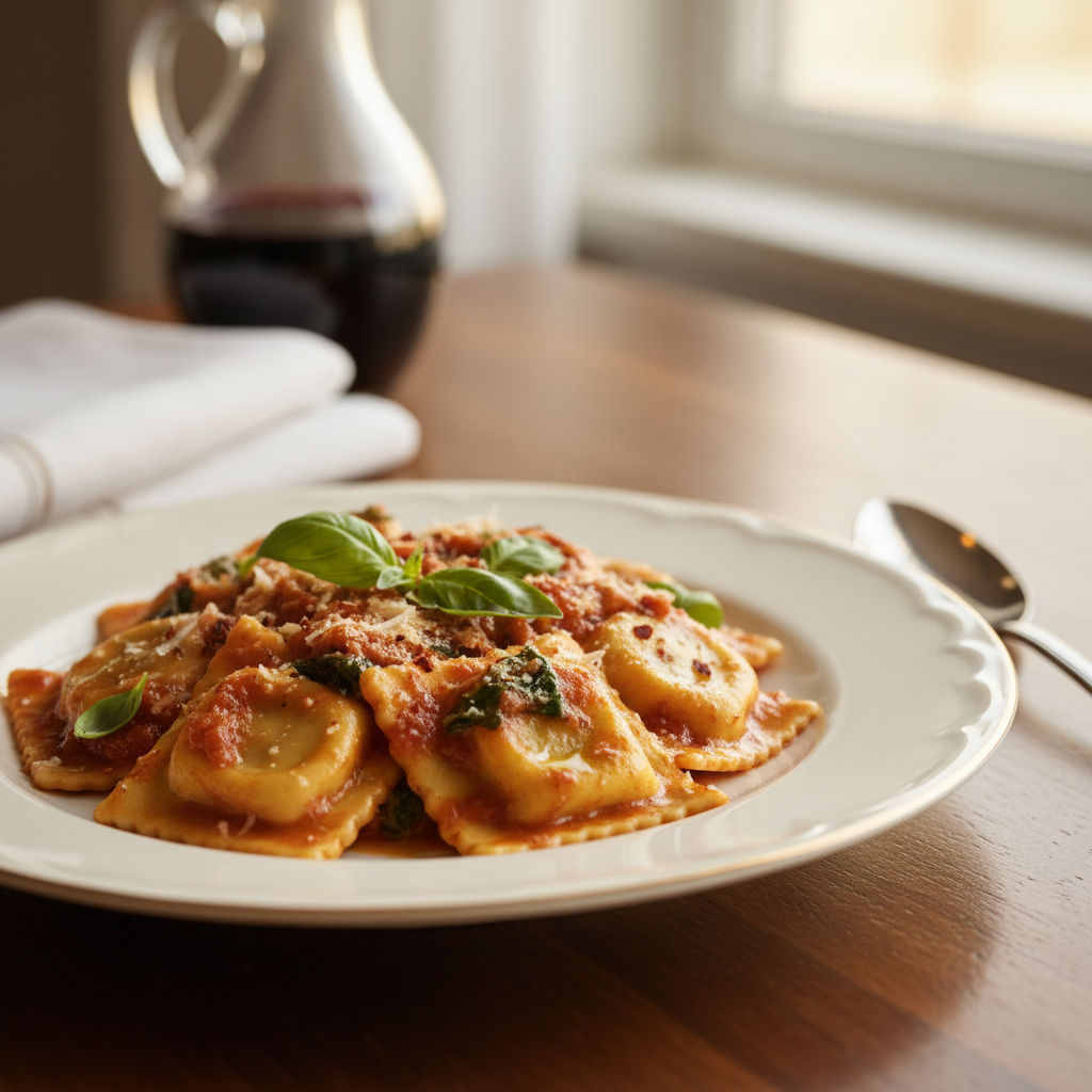 Ravioli Di Sugo Della Rita