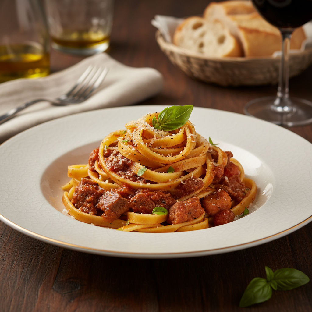 Maccheroni (tagliatelle)