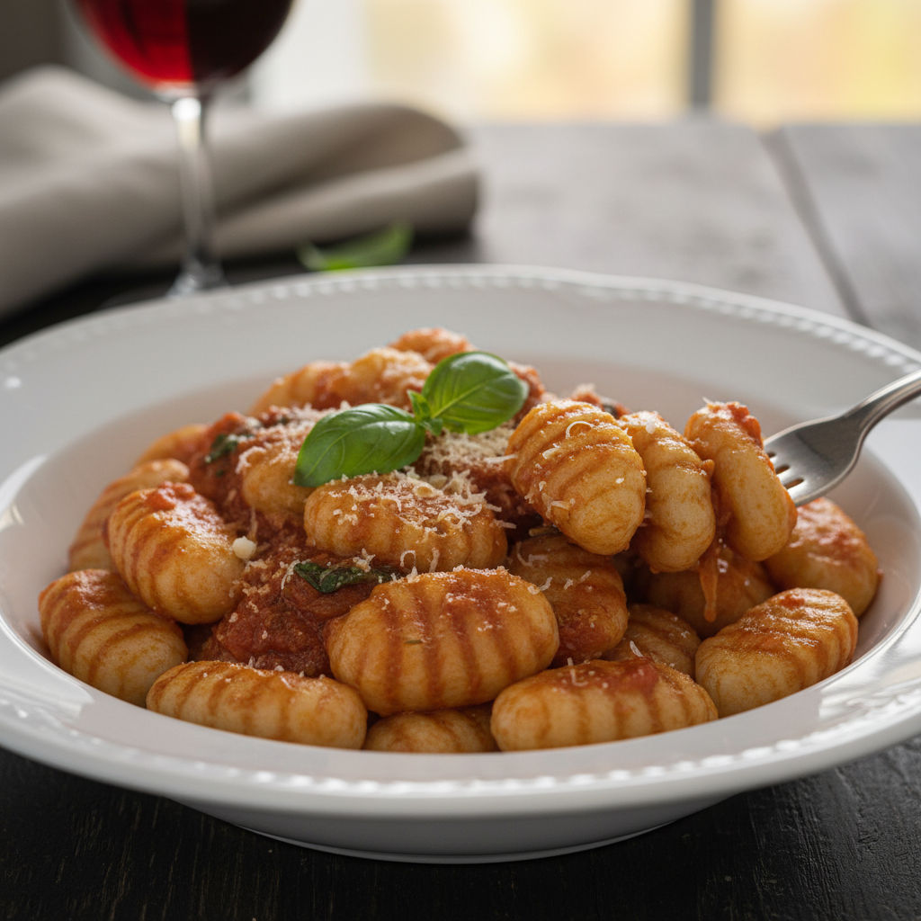 Topini (gnocchi Di Patate) Al Sugo Della Rita