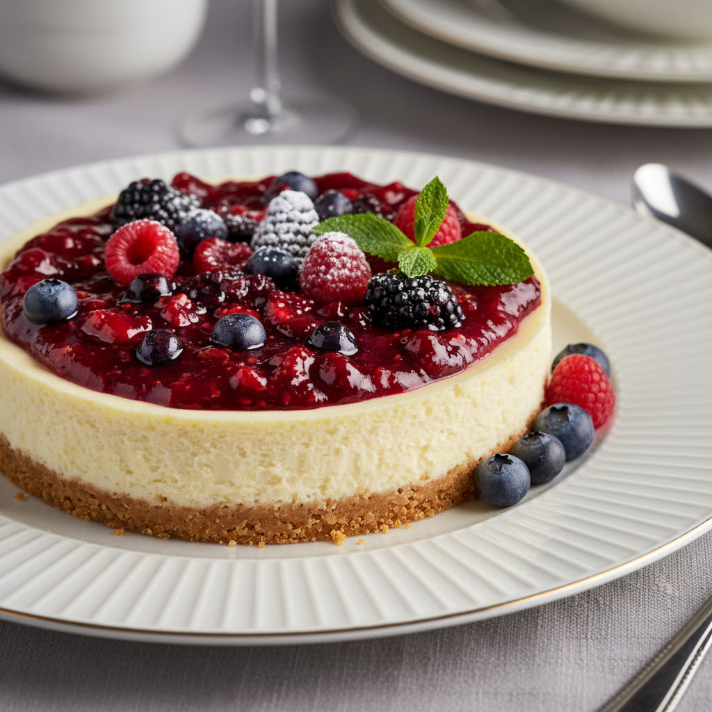 Cheesecake Ai Frutti Di Bosco