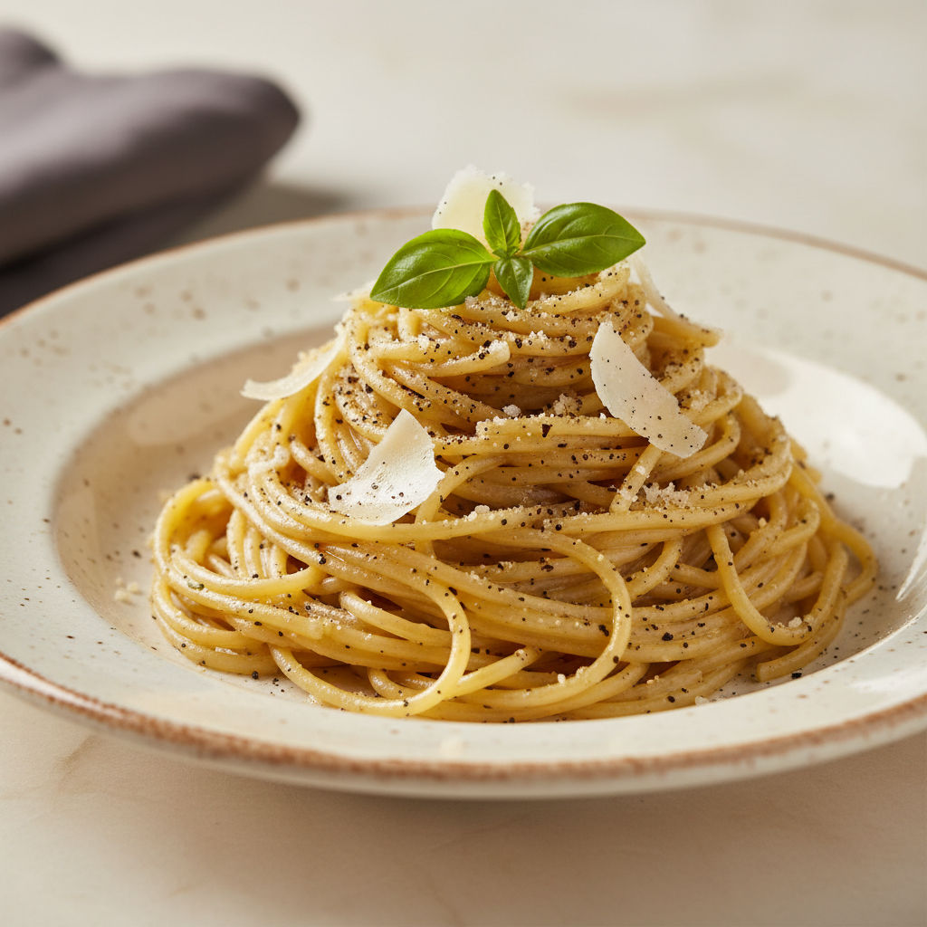 Spaghetti Cacio E Pepe