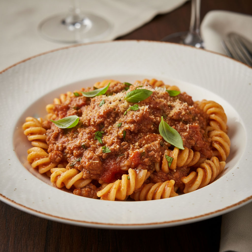Maccheroni Al Ragù Siciliano