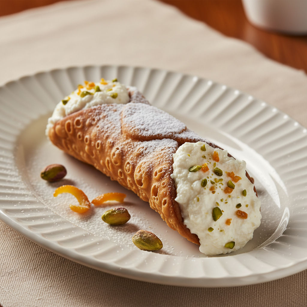 Cannolo Con Ricotta