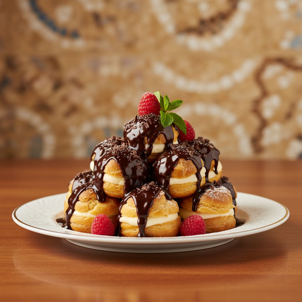 Profitterol Al Cioccolato