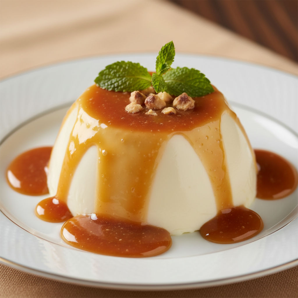 Panna Cotta Al Caramello