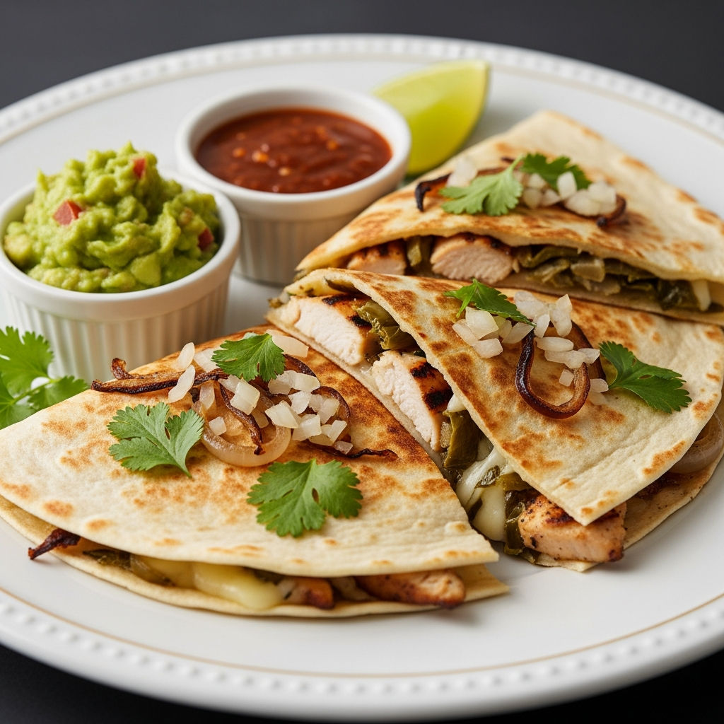 Quesadilla Con Pollo