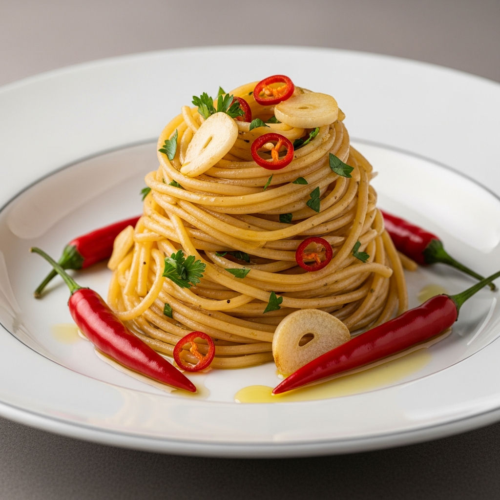 Spaghetti Aglio Olio E Peperoncino