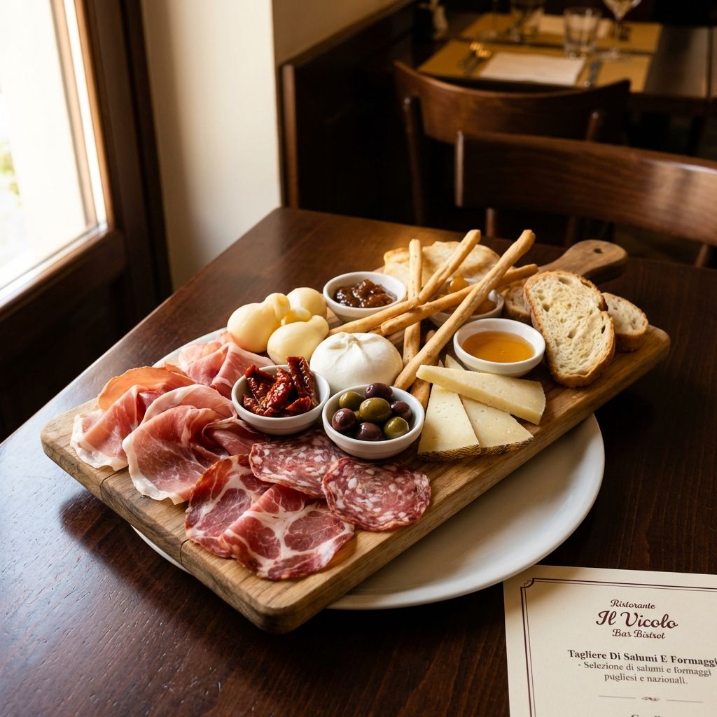 Tagliere Di Salumi E Formaggi