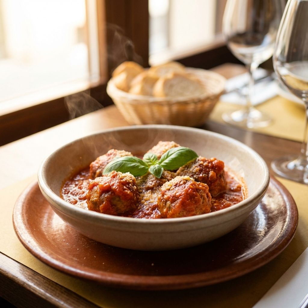 Polpette Al Sugo Di Pomodoro