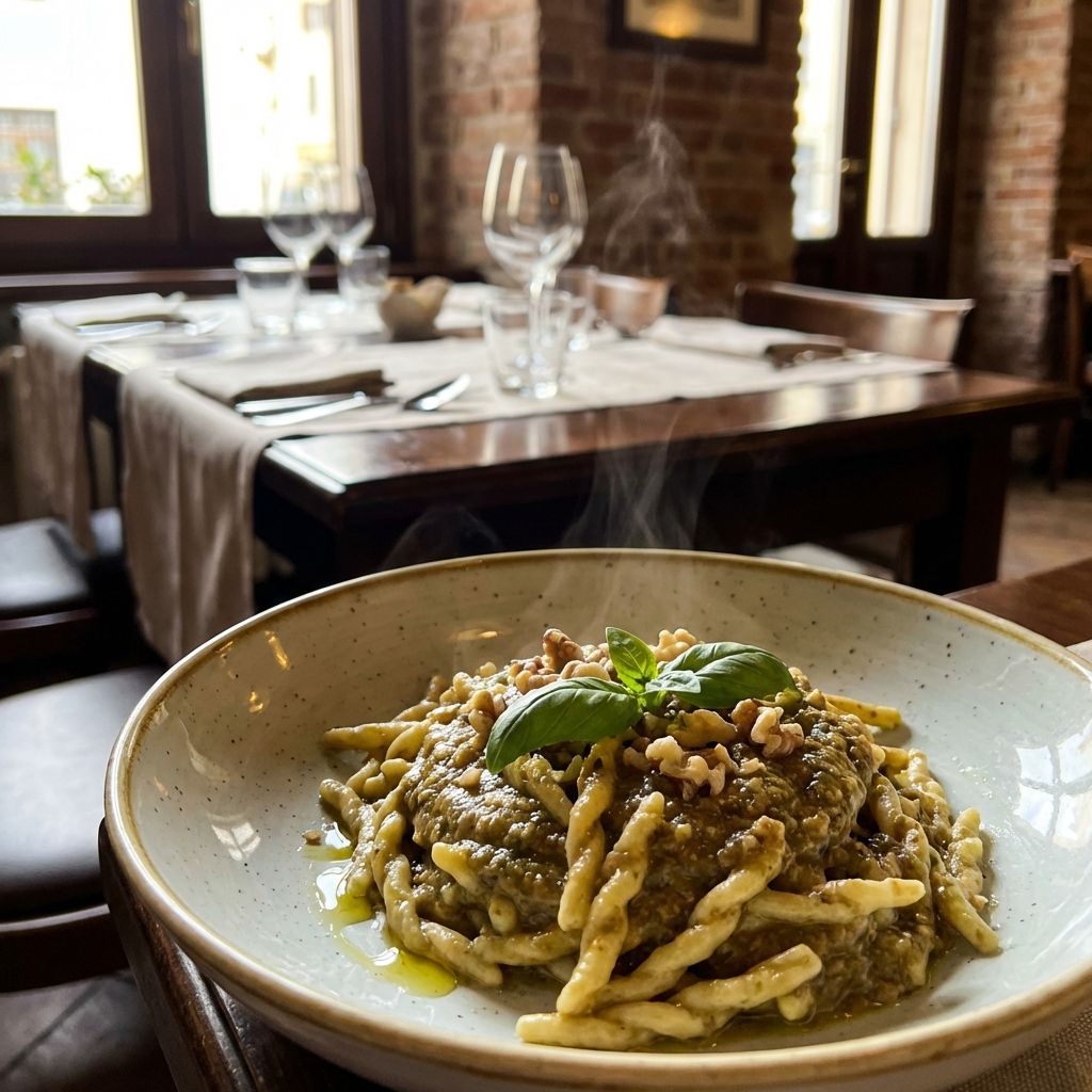 Trofiette Al Pesto