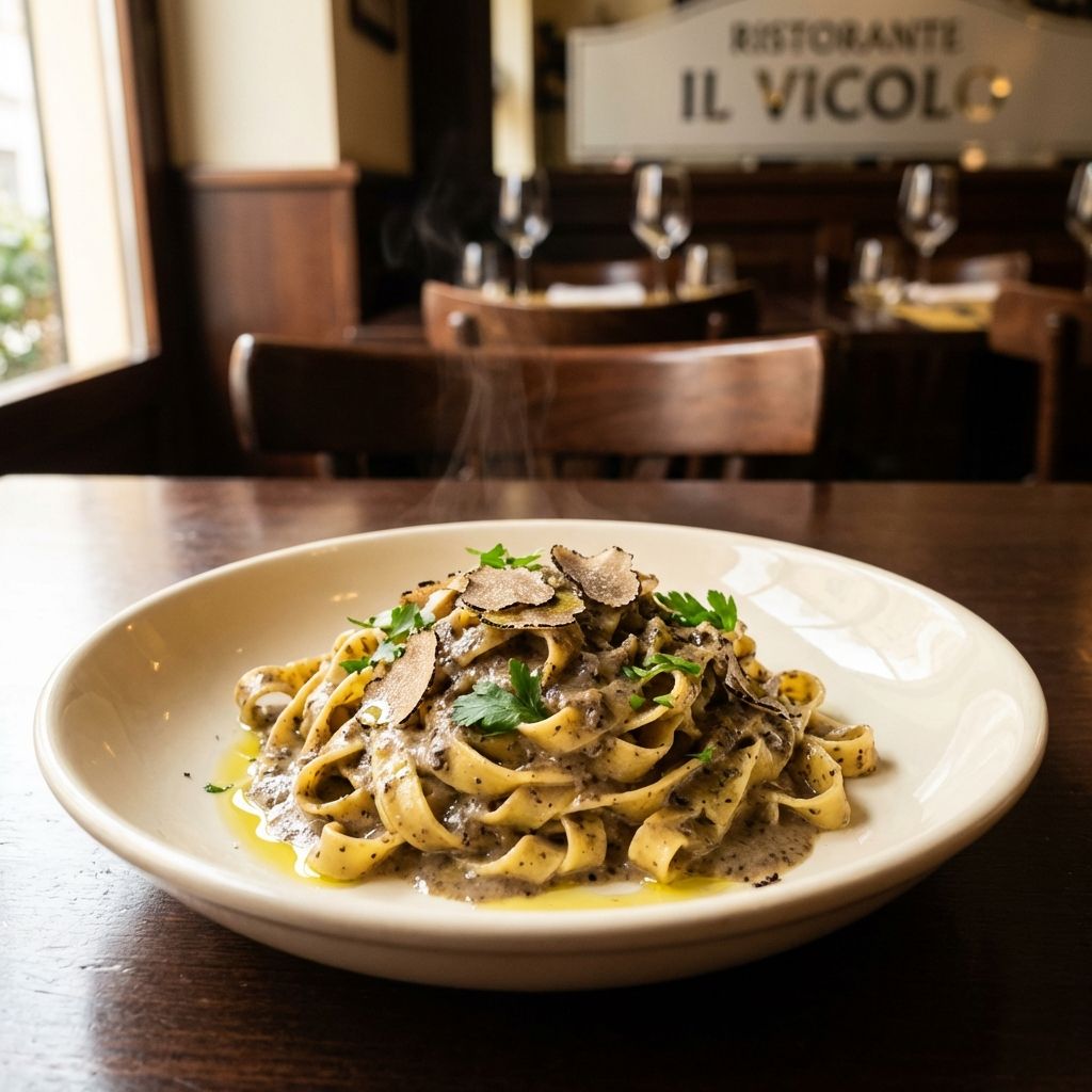 Tagliatelle Con Tartufo
