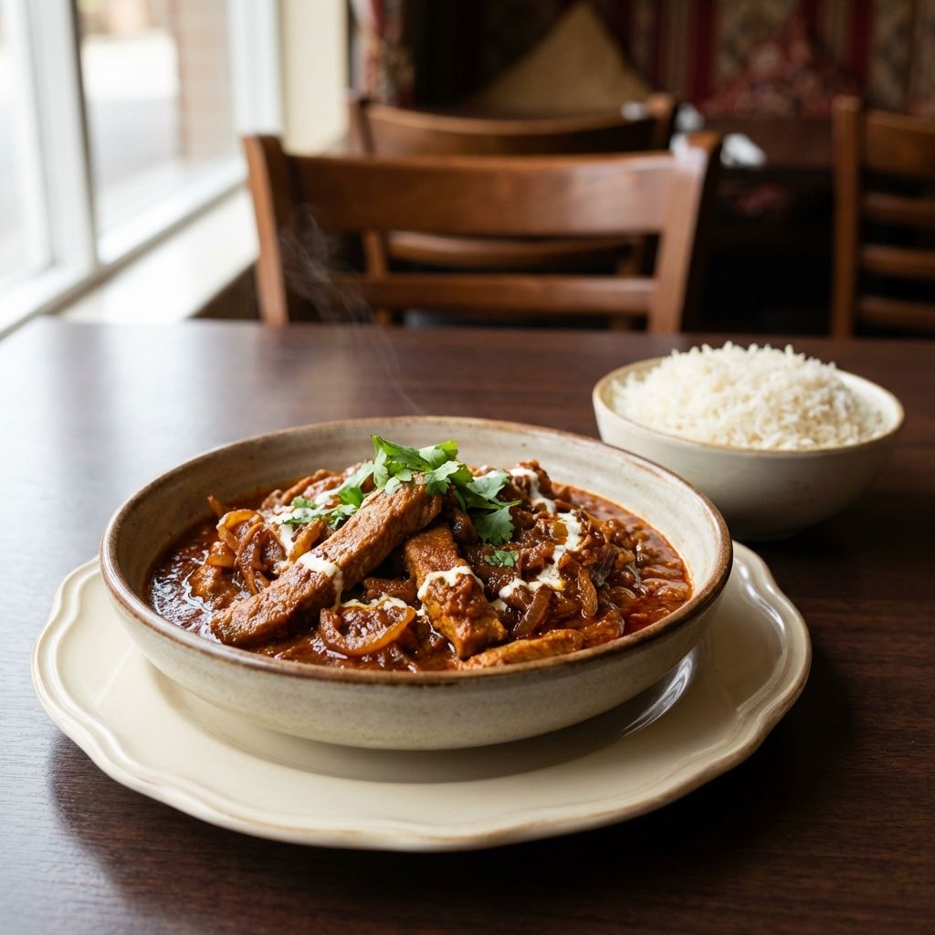 Pork Bhunna