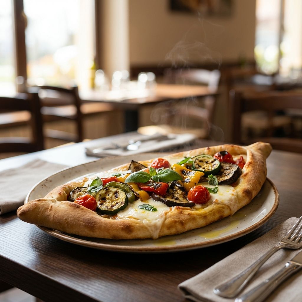 Pide Vegetariana