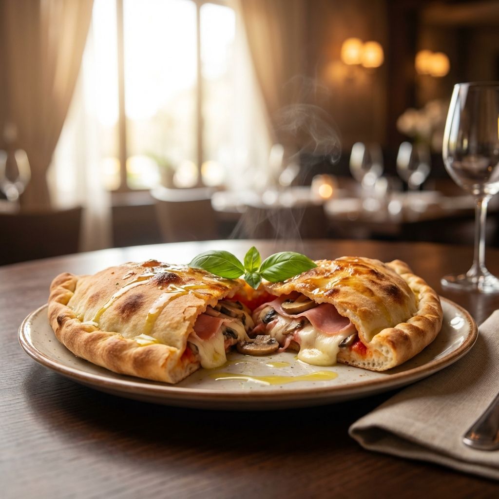 Calzone Prosciutto E Funghi