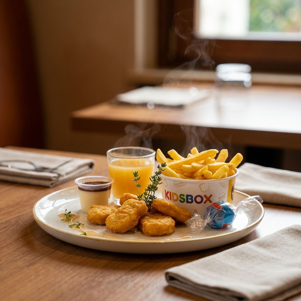 Menù Kids Con Nuggets