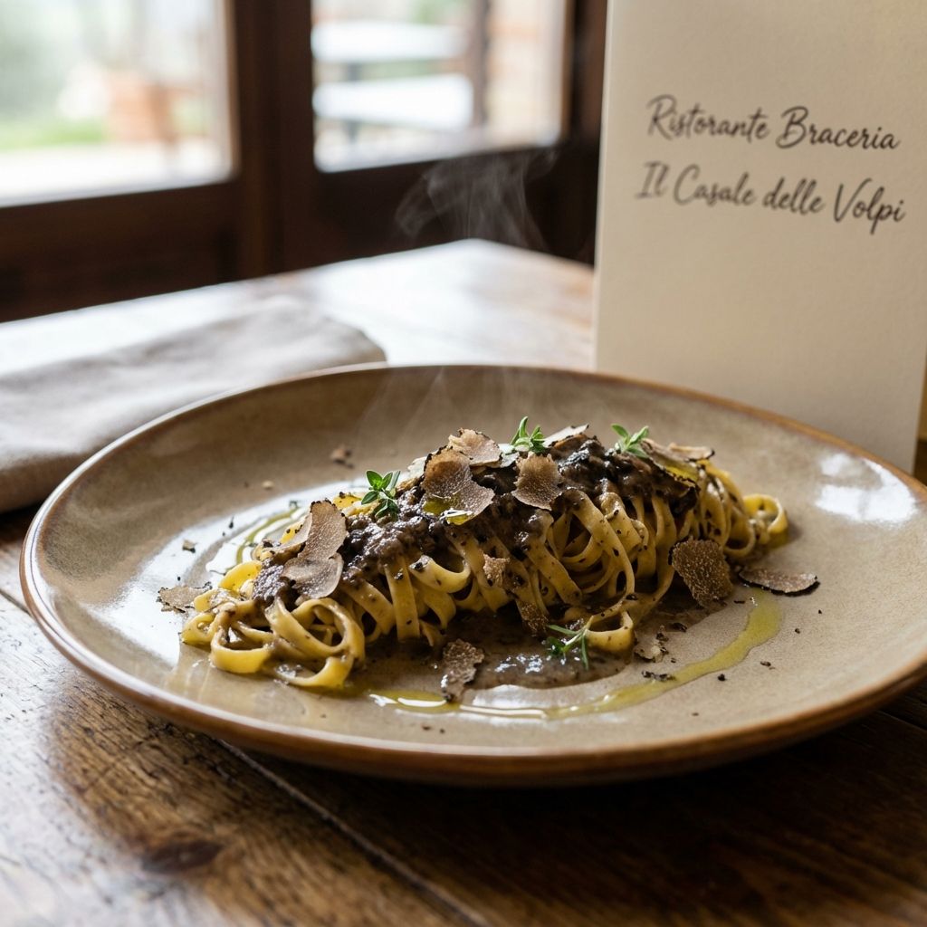Tagliatellina Di Campofilone Al Tartufo Fresco