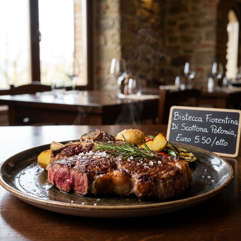 Bistecca Fiorentina Di Scottona Polonia
