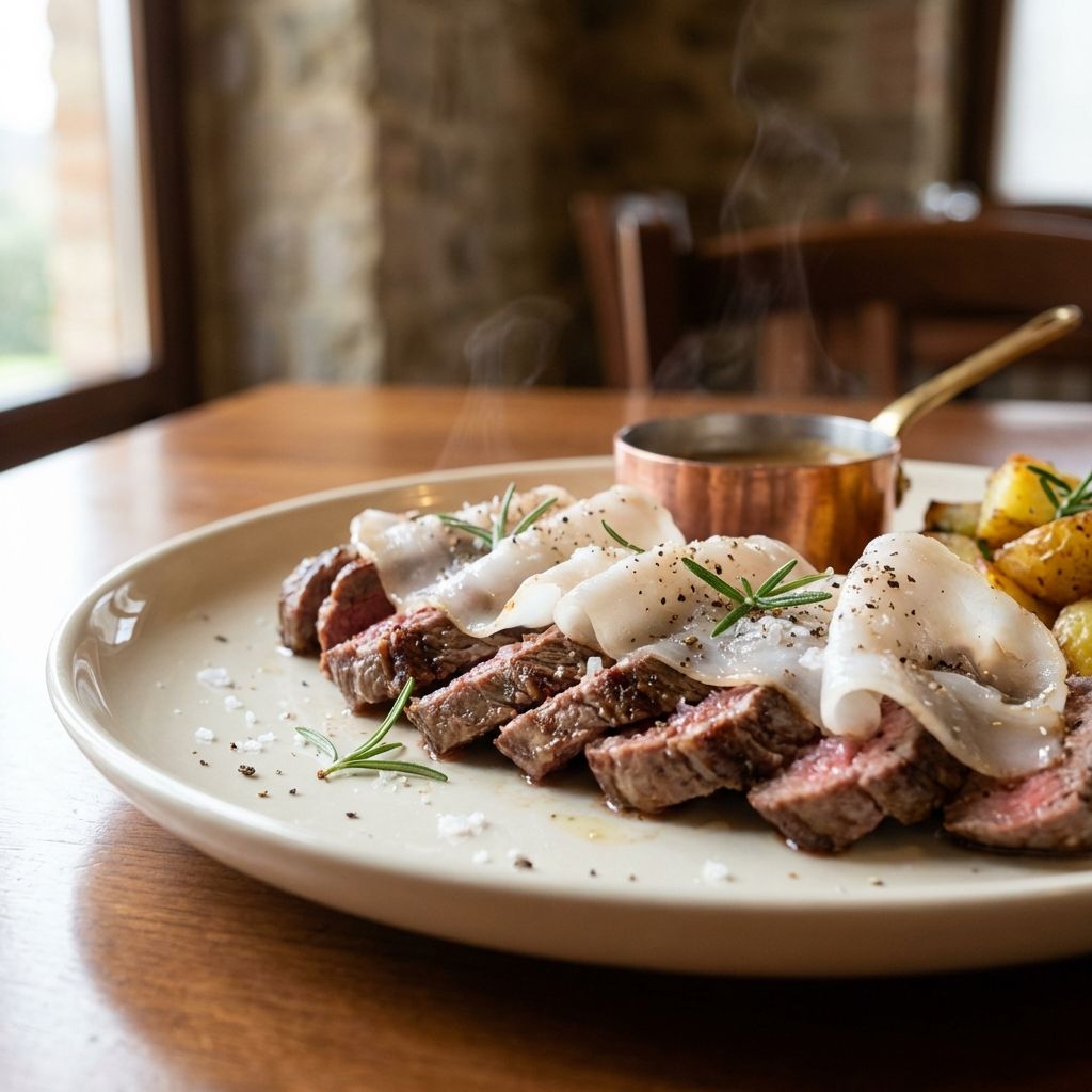 Tagliata Al Lardo Di Colonnata