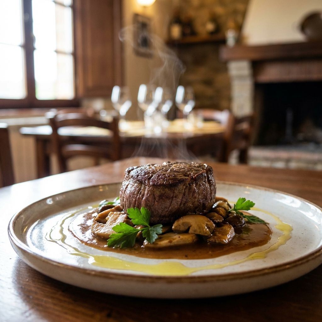 Filetto Di Manzo Ai Funghi Porcini