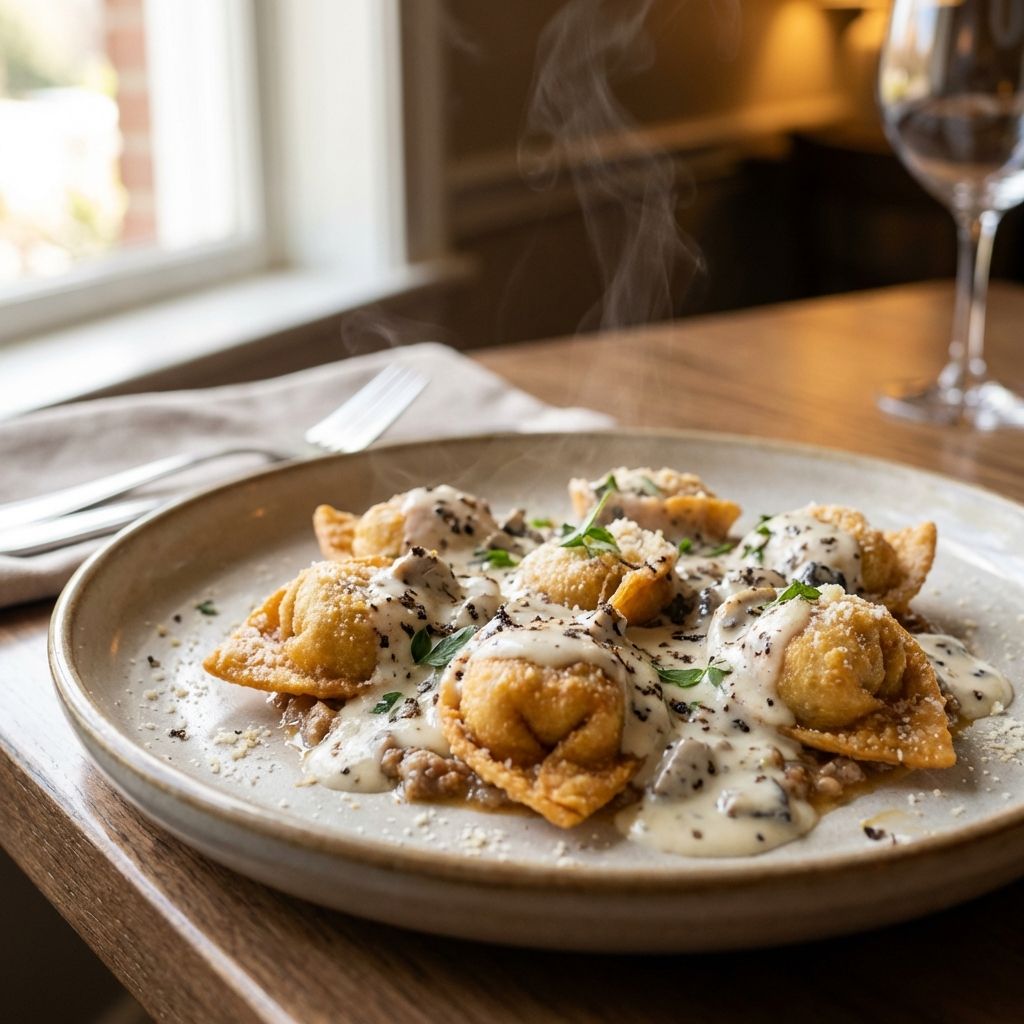 Degustazione Di Cappelletto Fritto