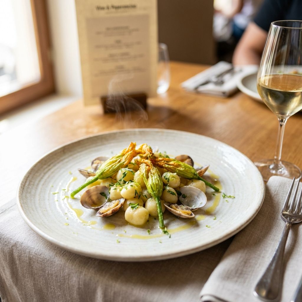Chicche Di Patate Con Vongole