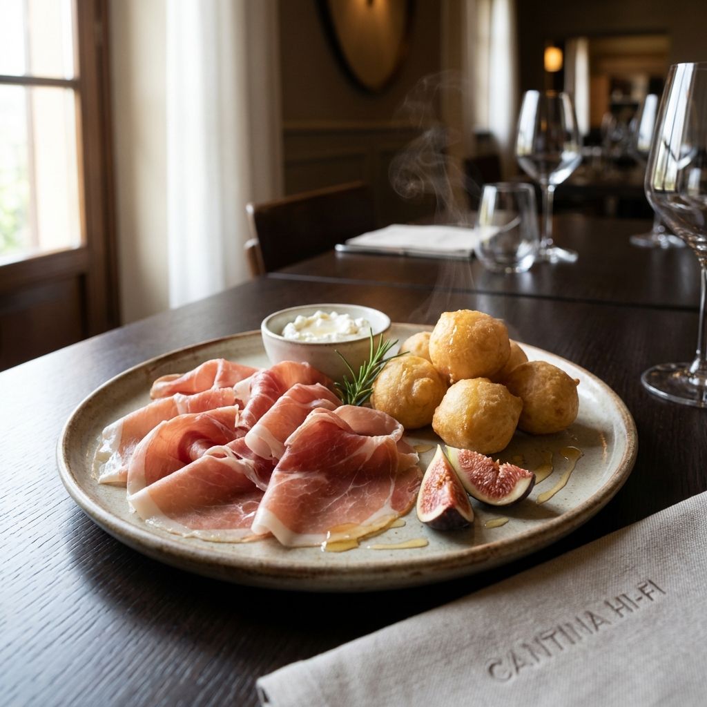 Prosciutto Toscano Dop E Coccoli