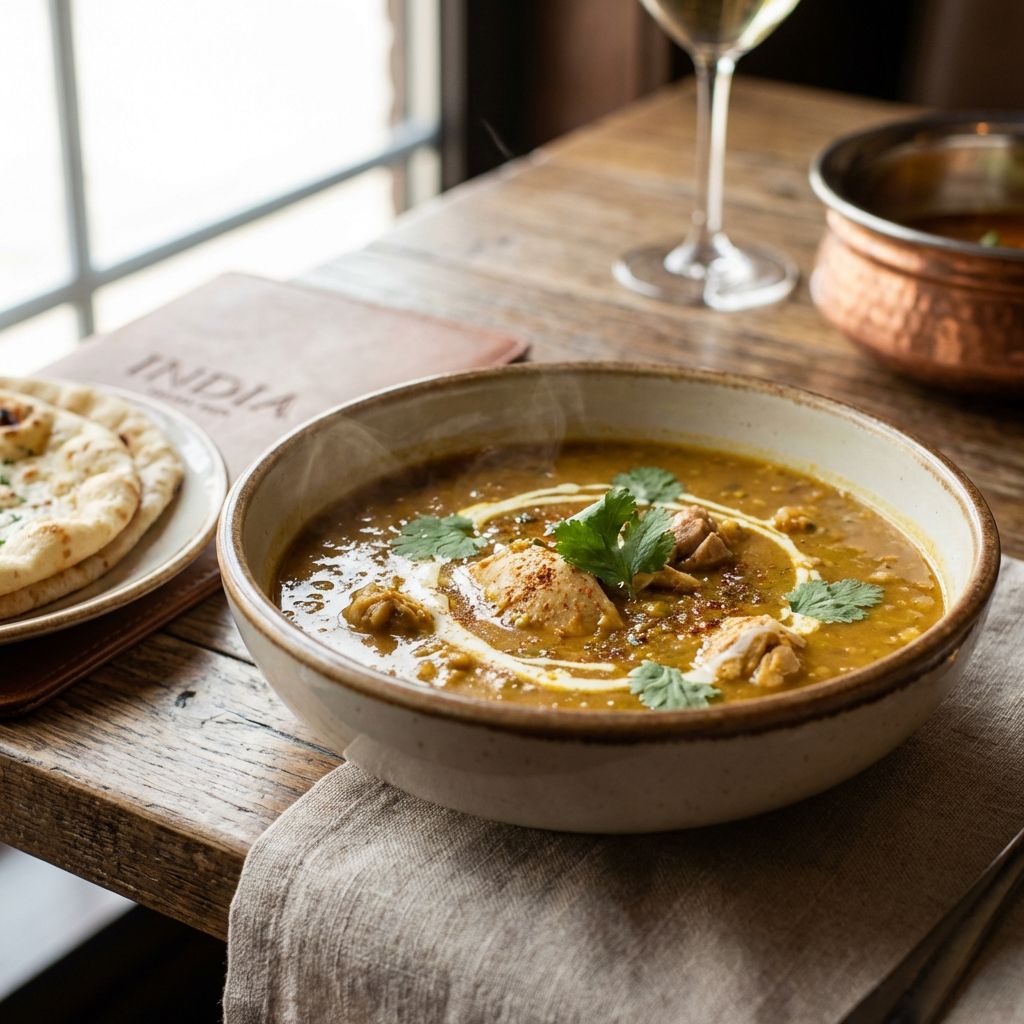 Chicken Dal Shorba