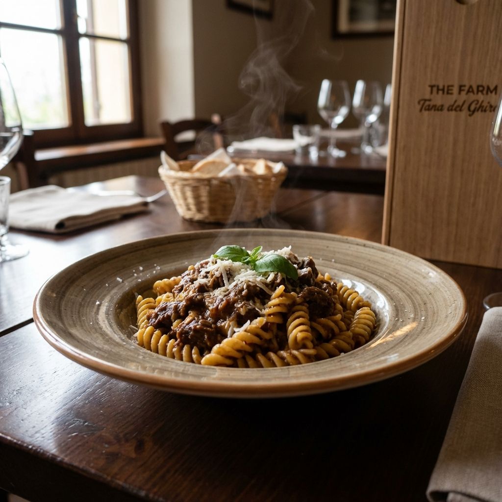 Fusilli Al Ragù Di Cinghiale