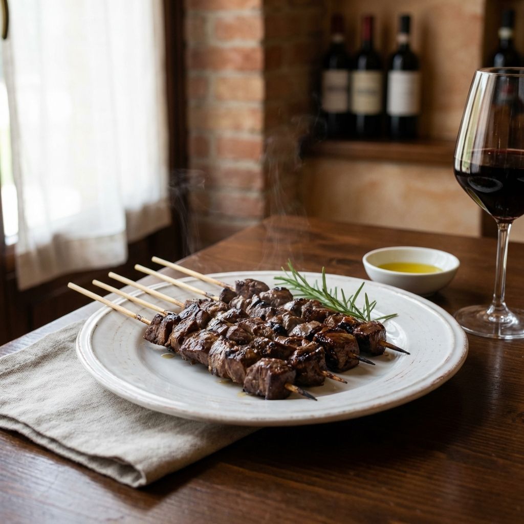 Arrosticini Di Fegato 8 Pezzi