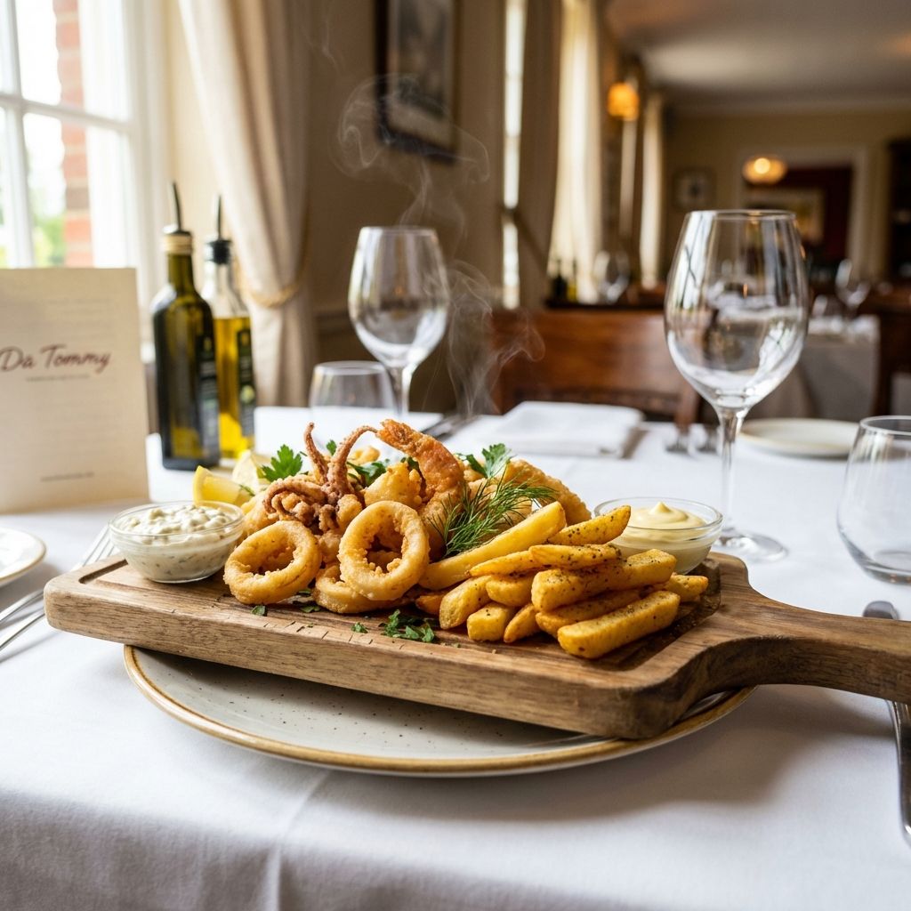 Fish And Chips Tagliere