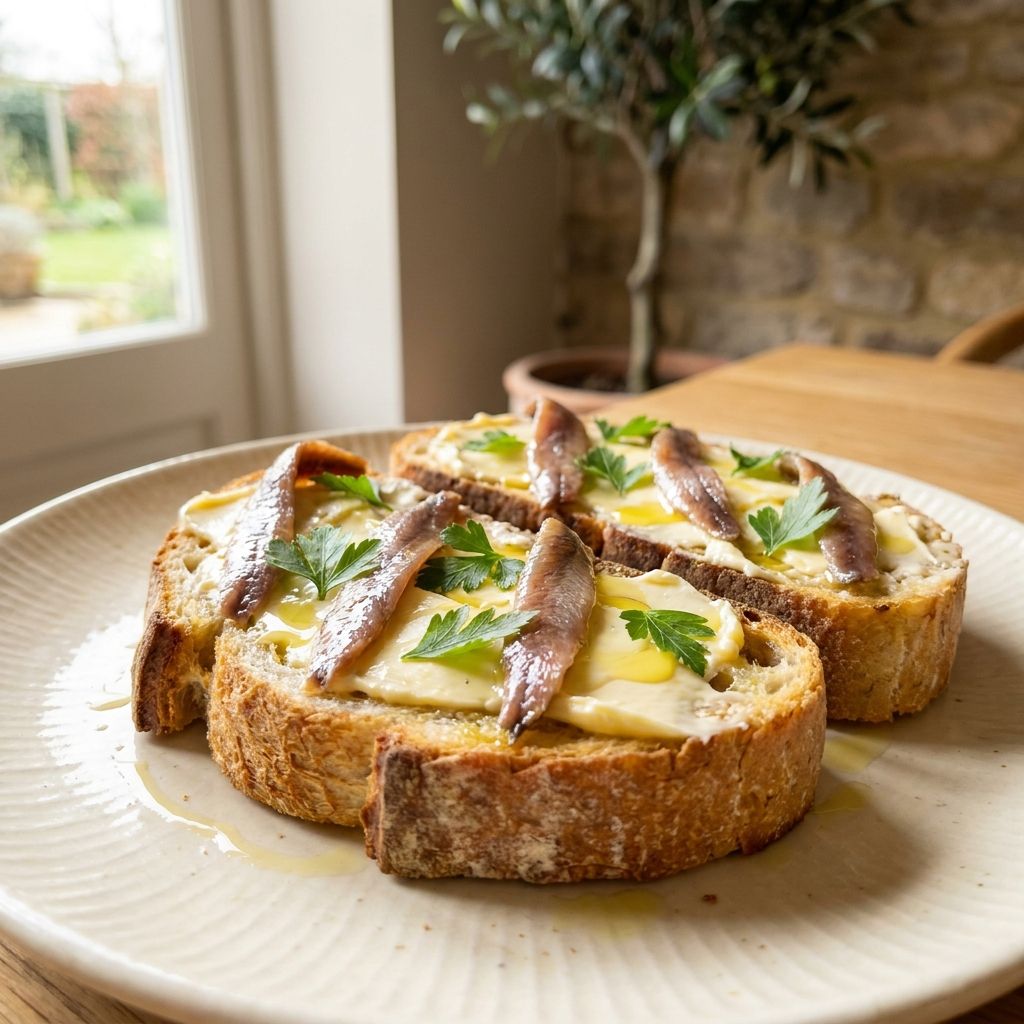 Pane Burro E Acciughe