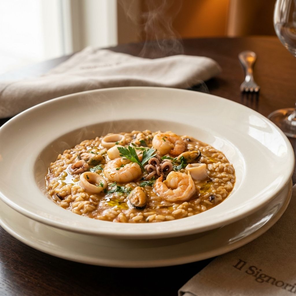 Risotto Alla Pescatora