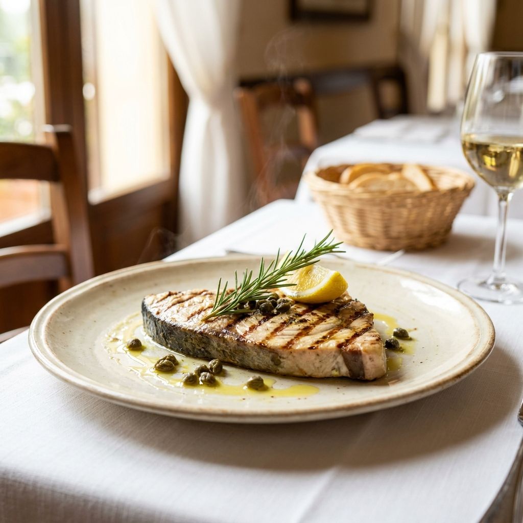 Pesce Spada Alla Griglia