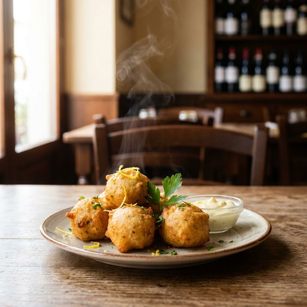 Frittelle Di Baccalà