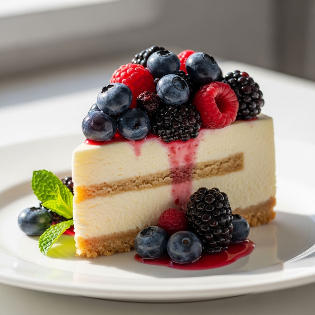 Cheese Cake Ai Frutti Di Bosco