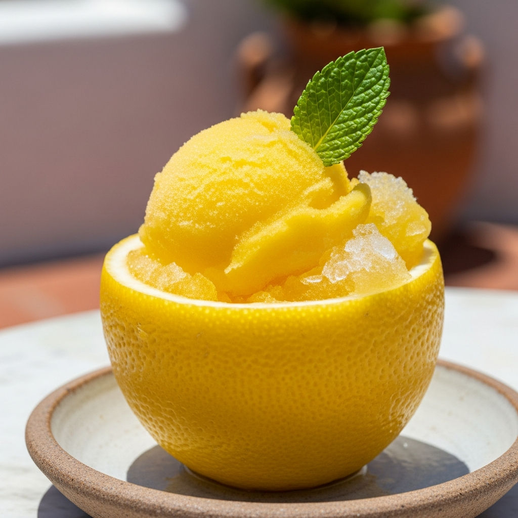 Sorbetto Al Limone