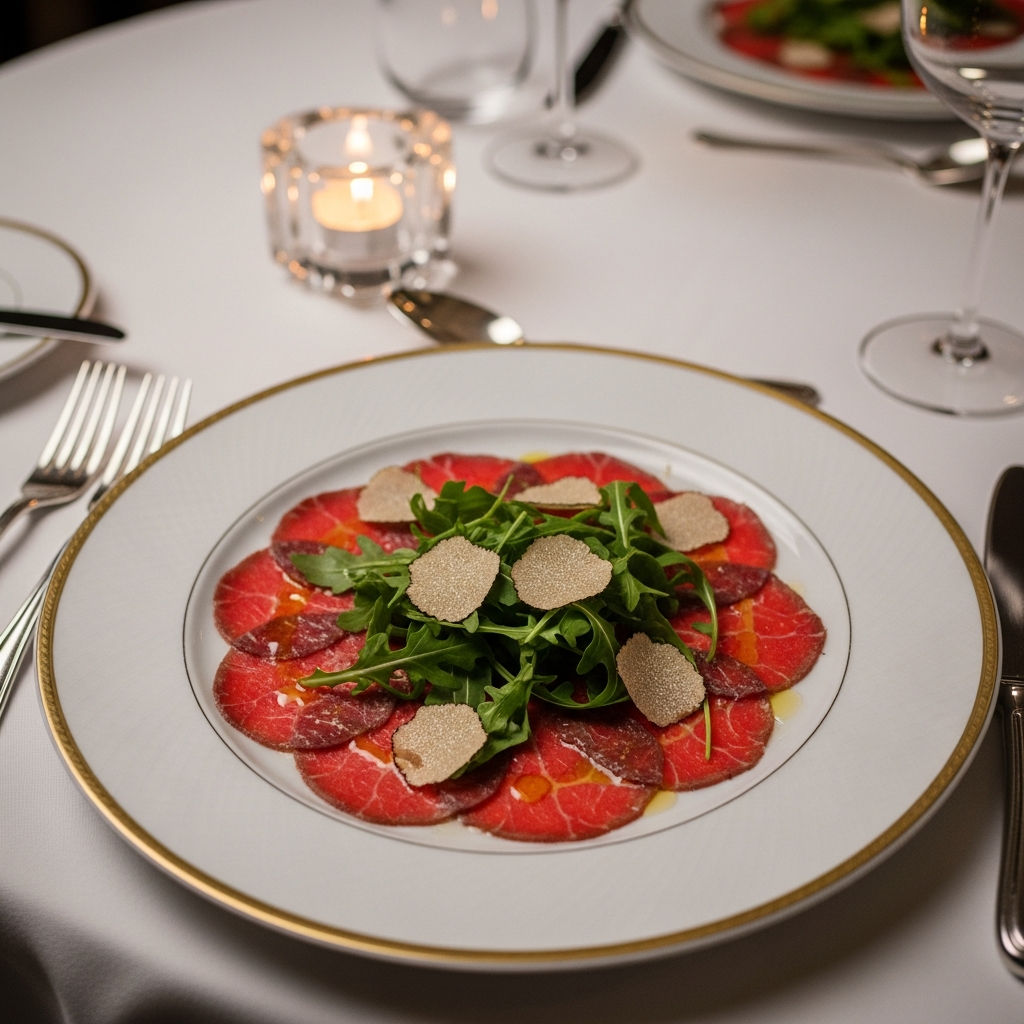Carpaccio Al Tartufo