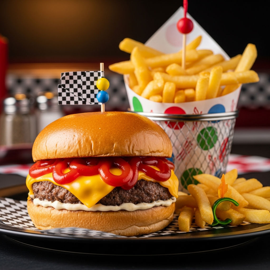 Hamburger E Patatine